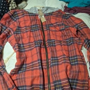 Zip up flannel